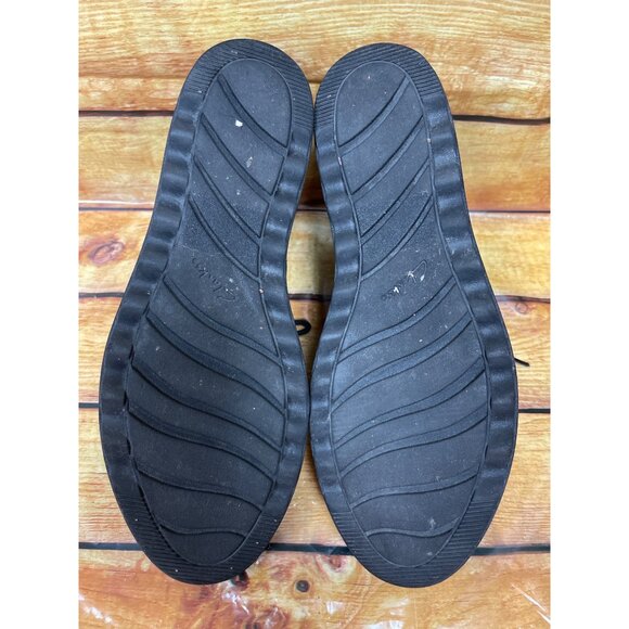 Clarks Sharon Hop Wedge Heel Black Suede Ankle Boot Womens 7.5 M / 38 (L7d) - Picture 7 of 10